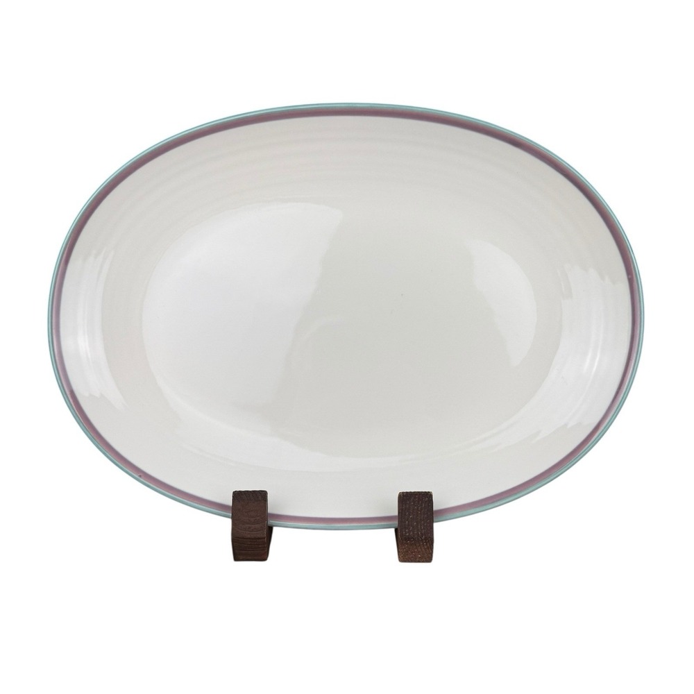 Pfaltzgraff Juniper 14" X 10" Oval Serving Platter  Stoneware VTG